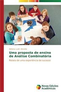 Uma proposta de ensino de Análise Combinatória