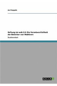 Haftung im web 2.0