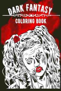 Dark Fantasy Coloring Book