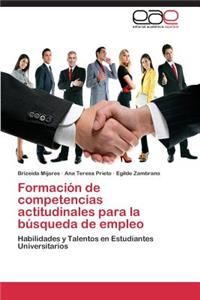 Formacion de Competencias Actitudinales Para La Busqueda de Empleo