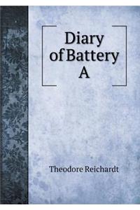 Diary of Battery A