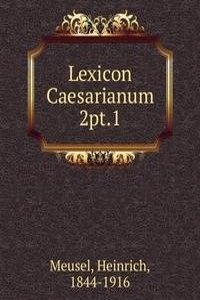 Lexicon Caesarianum