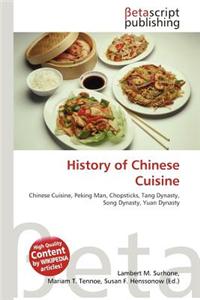 History of Chinese Cuisine