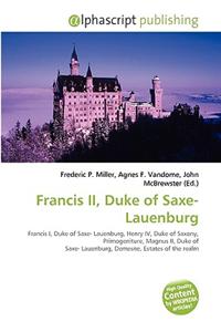 Francis II, Duke of Saxe-Lauenburg