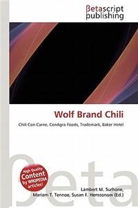 Wolf Brand Chili