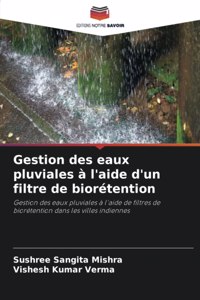 Gestion des eaux pluviales à l'aide d'un filtre de biorétention