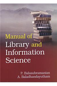 Manual of Library and Information Science