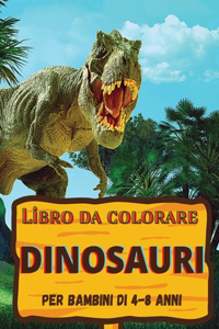 Libro da Colorare Dinosauri