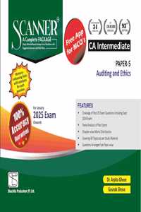 Auditing and Ethics (Paper 5 | CA Intermediate | Gr. II) Scanner - Including questions and solutions | Applicable for Jan 2025 Exam | Green Edition