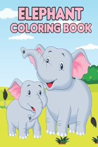 Elephant Coloring Book