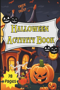 Halloween Activity Book