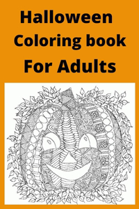 Halloween Coloring book For Adults