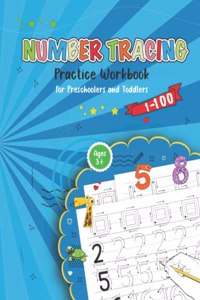 Number Tracing Practice Workbook For Preschoolers And Toddlers