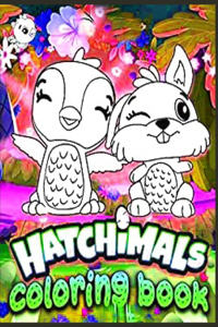 Hatchimals coloring book