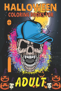 Halloween Coloring Book for Adult
