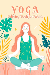 Yoga Coloring Book for Adults
