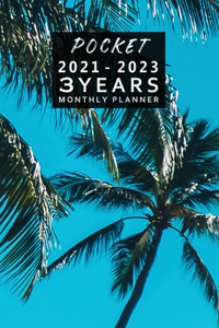 2021-2023 3 Years Monthly Planner
