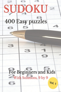 SUDOKU 400 Easy Puzzles