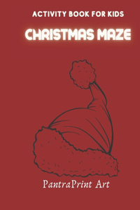 Christmas Maze Book for Kids