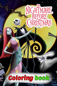 The nightmare befor christmas coloring book: : Perfect the nightmare befor christmas Coloring Book, Favorite Animation Character Coloring Book For Adults Kids Relaxation Gift.