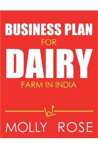 Business Plan For Dairy Farm In India