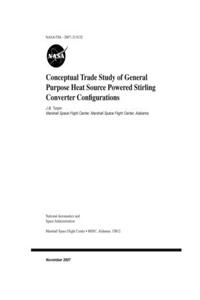 Conceptual Trade Study of General Purpose Heat Source Powered Stirling Converter Configurations