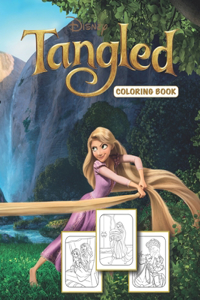 Disney Tangled coloring book