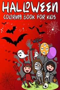 Halloween Coloring Book For Kids