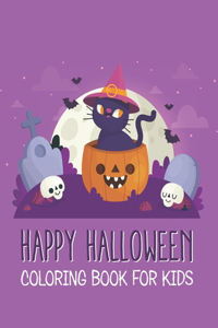 Happy Halloween coloring book for Kids