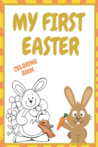 My First Easter Coloring Book