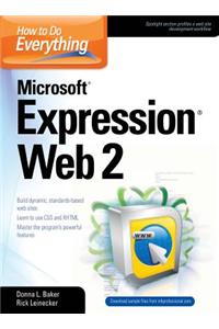 How to Do Everything Microsoft Expression Web 2