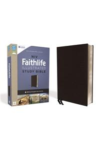 NIV, Faithlife Illustrated Study Bible, Bonded Leather, Black: Biblical Insights You Can See