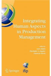 Integrating Human Aspects in Production Management