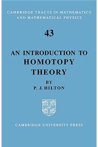 Introduction to Homotopy Theory