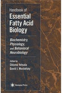 Handbook of Essential Fatty Acid Biology