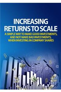 Increasing Returns to Scale