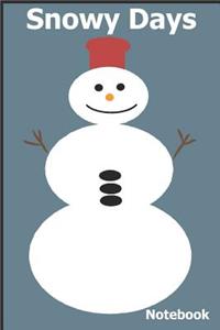 Snowy Days Notebook