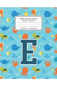Primary Composition Notebook Grades K-2 Story Journal E