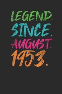 Legend Since August 1953