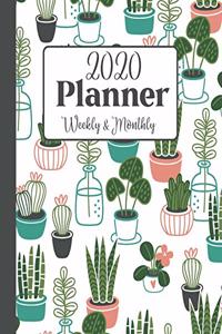 2020 Weekly & Monthly Planner