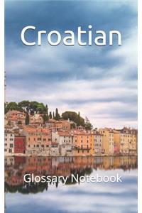 Croatian Glossary Notebook