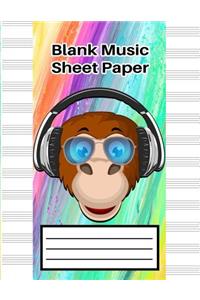 Blank Music Sheet Paper