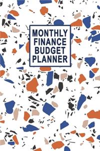 Monthly Finance Budget Planner