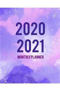 2020-2021 Monthly Planner