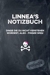 Linnea's Notizbuch Dinge Die Du Nicht Verstehen Würdest, Also - Finger Weg!