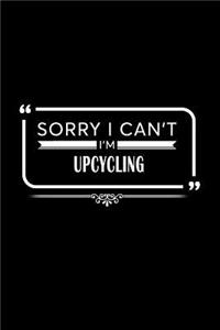 Sorry I Can't I'm Upcycling