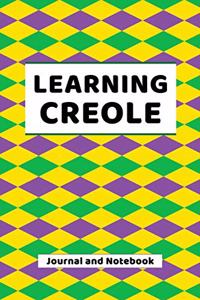 Learning Creole Journal and Notebook