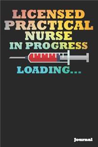 Licensed Practical Nurse in Progress Journal