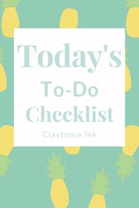 Today's To-Do Checklist