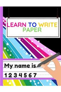 Learn to Write Paper